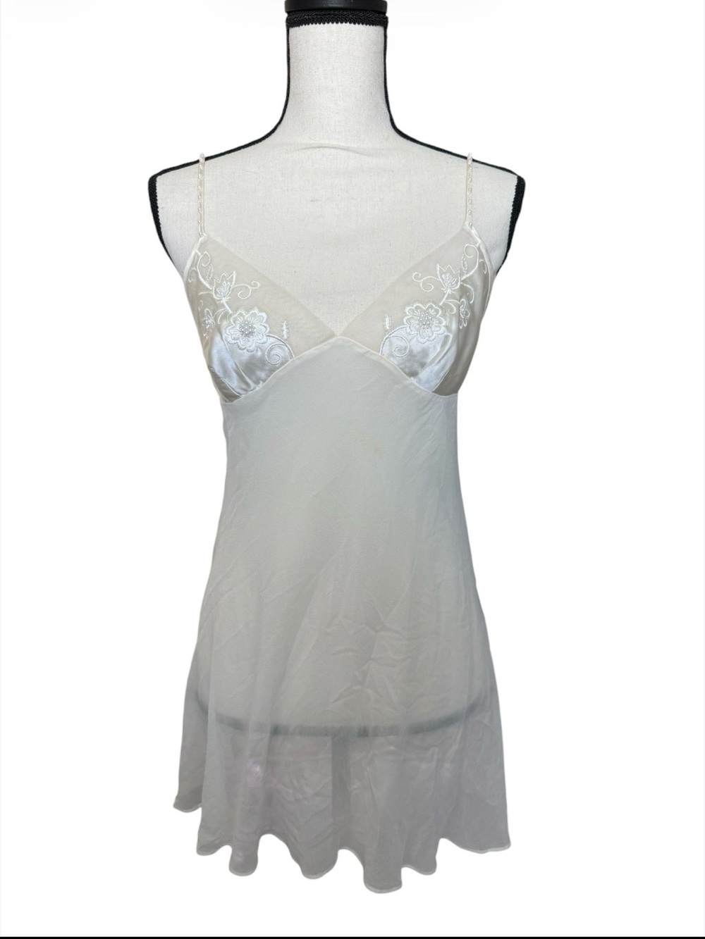 Vintage Sheer Ivory Silk Women’s Intimates